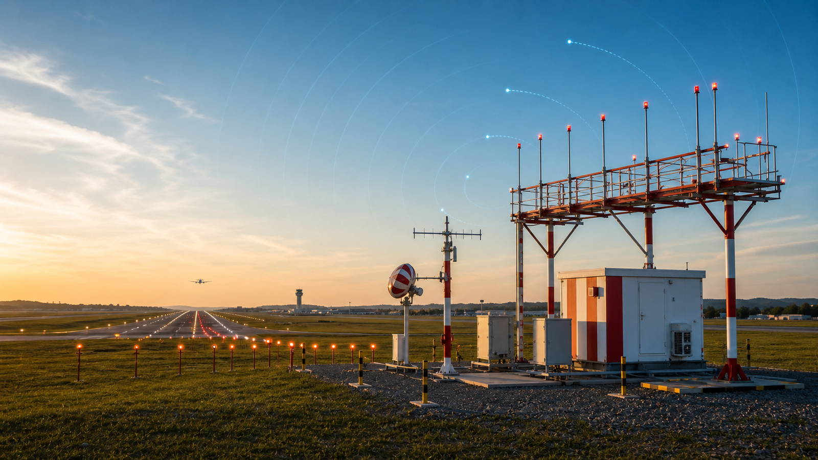 ILS and approach navaid system